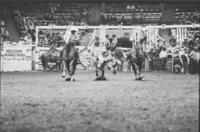 Phil Hatcher Steer wrestling