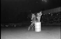 Pam Hartwick Barrel racing