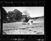 Unidentified Barrel racer