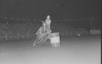 Jan Burden Barrel racing