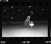 Gail Langrell Barrel racing