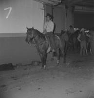 Tom Ferguson on horseback