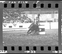 Allene Gayler Barrel racing