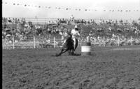 Mildred Farris Barrel racing