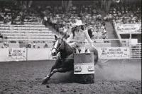 Anna Hughes Barrel racing