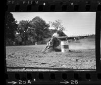 Unidentified Barrel racer