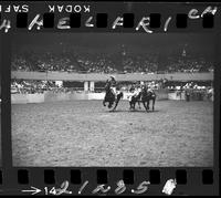 Wilbur Plaugher Steer Wrestle