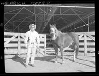 Reg Kesler & Horse "Hat Rack"  Pose