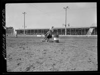 Karen Fisher Barrel Race