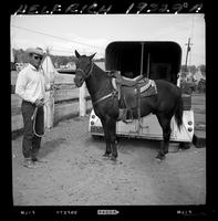 Billie Joe Deuson & horse Choppa