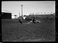 Larry Wyatt Calf Roping