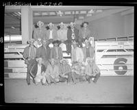 15 Calf ropers NFR 1960