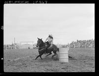 Sammy Fancher Barrel Racing
