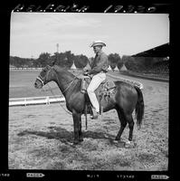 Bob Wiley on Horse, "Jim"