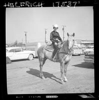 Frances Moates Pose on horse