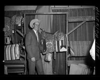 Dean Oliver & Calf Rope Saddle