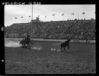 Lee Cockrell Calf Roping