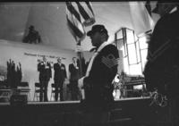 Ronald Reagan at Hall, 1989