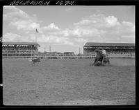 Jimmie Cooper Calf Roping