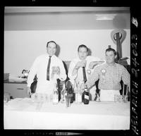Bartenders Jim Painter, Walt Mason & Bob Sheppard