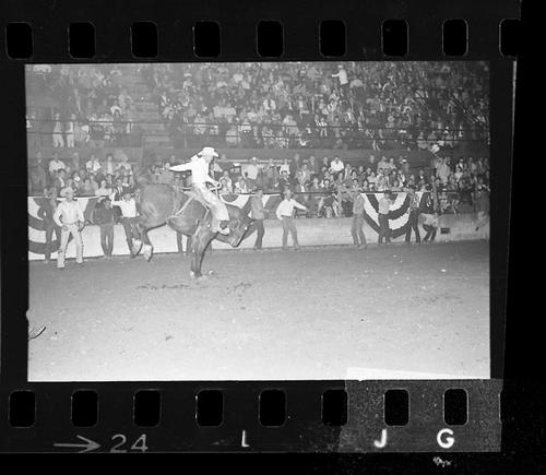 [Unknown Saddle bronc rider] | Digital Collections at Dickinson ...